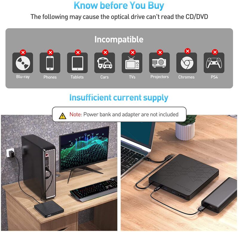 読み取り可能tfカードsdカードディスクプレーヤーusb多機能外付け光学ドライブノートパソコンDVDレコーダー|undefined