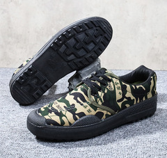 解放鞋男工地耐髒百搭保暖防水透氣建築作訓鞋納米農田防臭正宗