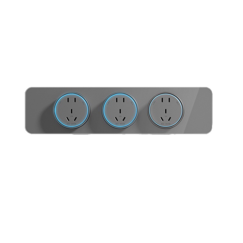 Enchufe de corriente espejo móvil de cocina armario de comedor doméstico USB de alta potencia con lámpara de expansión enchufe