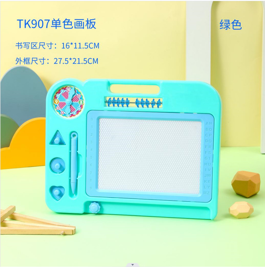 Jingjing tablero de escritura para niños tablero de dibujo magnético juguete de dibujos animados color Niños Bebé graffiti tablero de juguete al por mayor