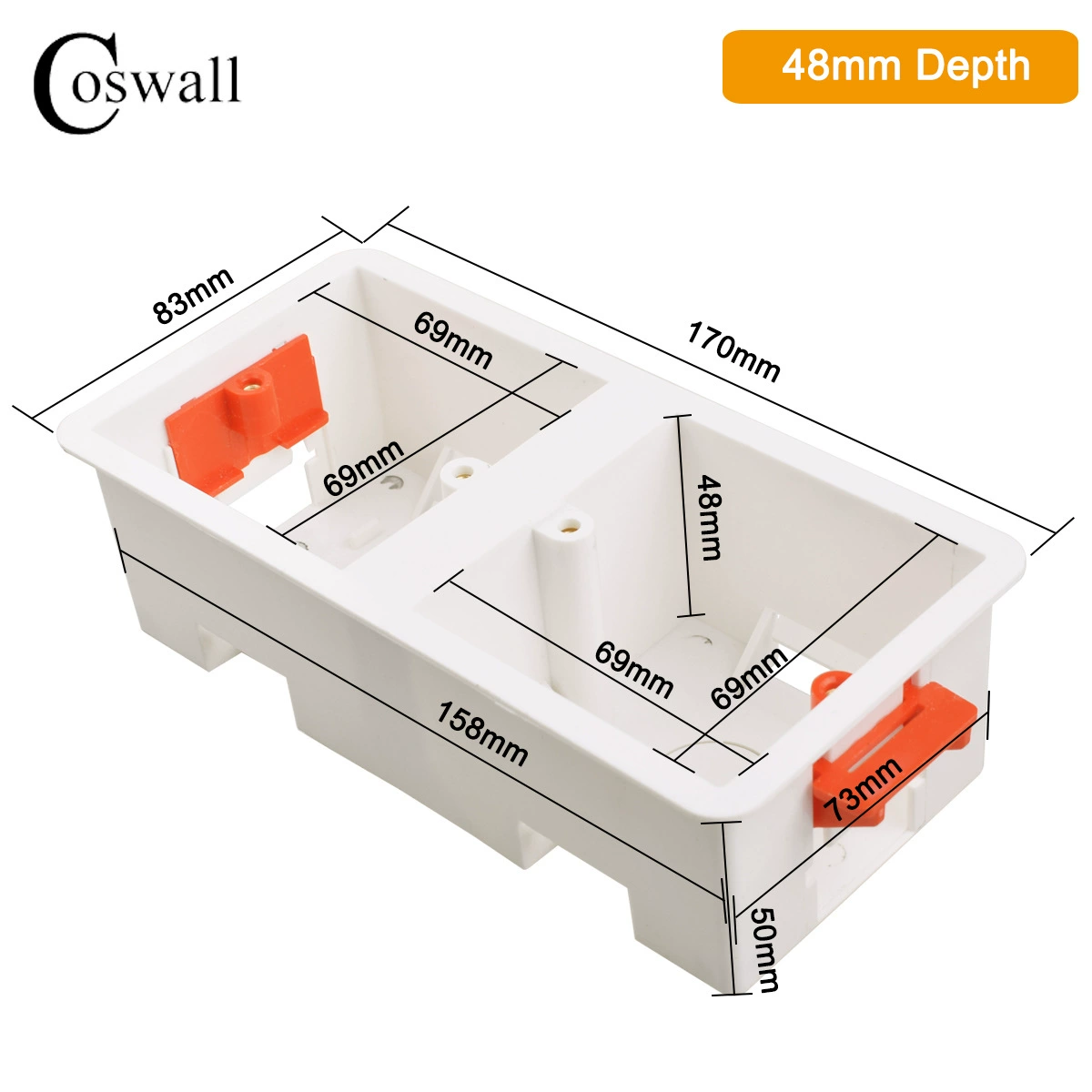Switch key, glass light panel, LED wall universal lamp