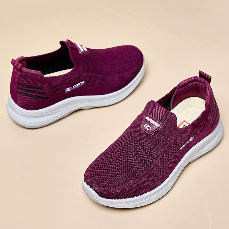 Трансграничные 2024 новые повседневные модные летающие туфли удобные дышащие мягкие подошвы трендовые кроссовки