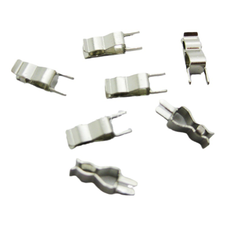 保险夹3.6X10/4X1 0/4X1 2/保险丝夹 黄 铜、保险丝管座