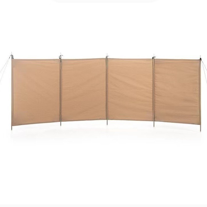 Outdoor Tent Wind Screen Camping Canopy Windbreak Simple Wind Barrier Picnic Windproof Curtain Canopy