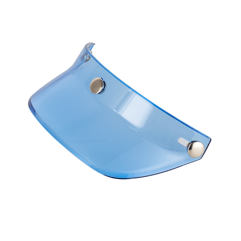 Three-Snap Brim Motorcycle, Universal Auto Parts and Accessories - blue