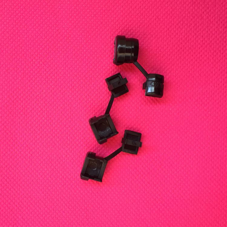 4k-4塑料尼龙电源线扣 6N-4圆线用 固定卡线扣压线扣