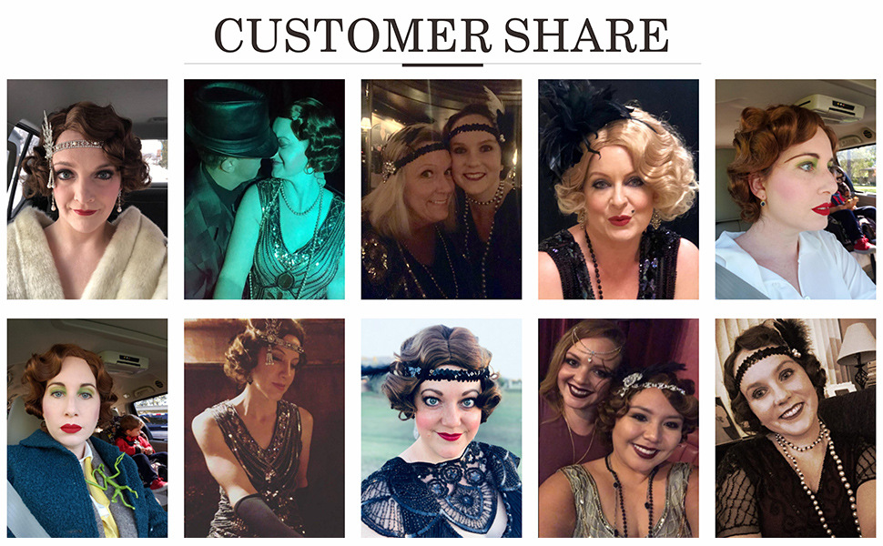 Synthetische Perücke Golden Ripple Simulation Bühne Party Perücke_voghion.com