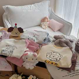 大小卷儿童内衣套装舒绒棉秋冬宝宝保暖打底棉毛衫男女童秋衣秋裤