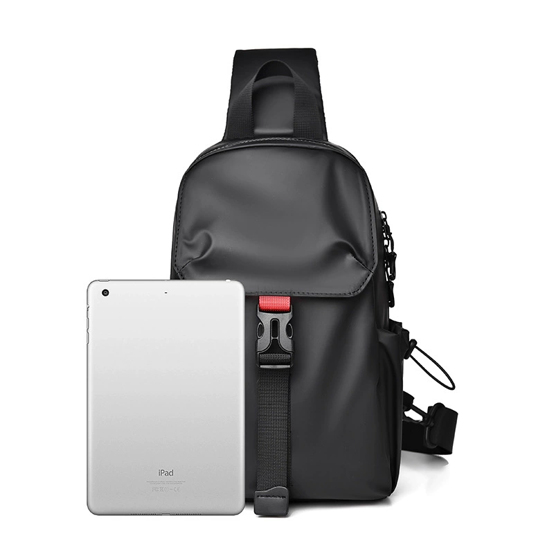 Capacious waterproof men's chest bag, backpack, one-shoulder bag
