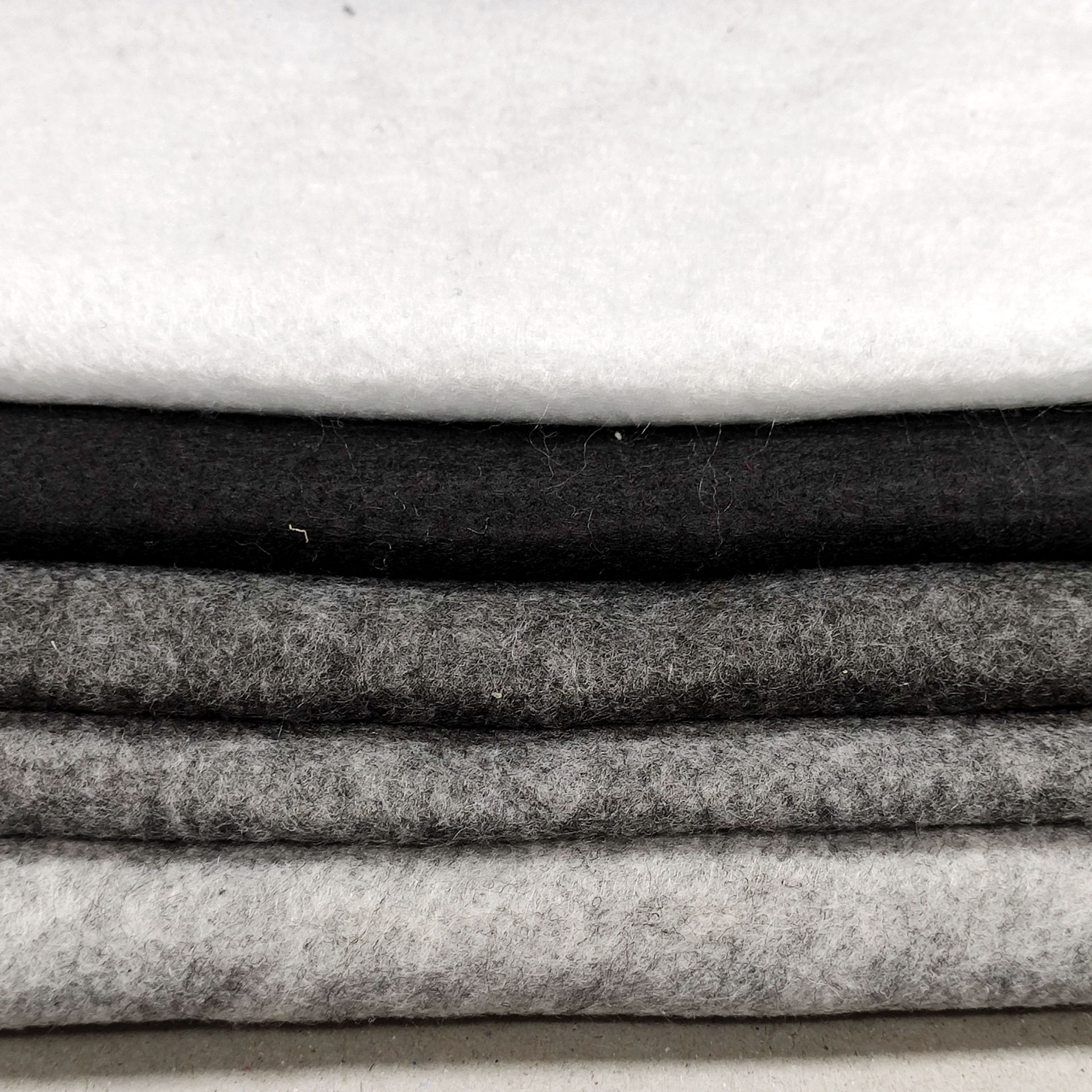 1mm软棉 花灰针刺棉 戟绒布 软手感绣花针刺棉 针扎棉