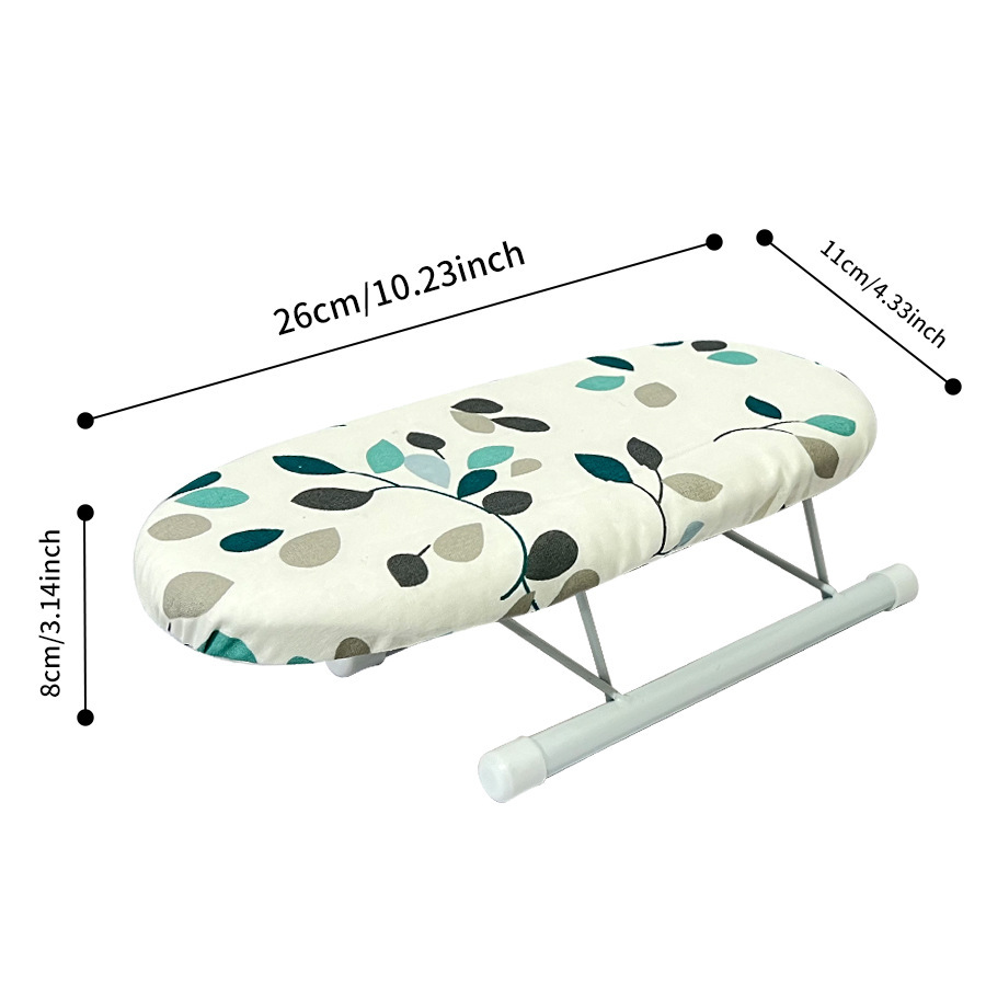 Mini Foldableing Sleeve Ironing Rack for Home Use, Desktop Ironing Board, Ironing Board Accessories, Small Ironing Board, Anti-Scalding Sleeve Ironing Board