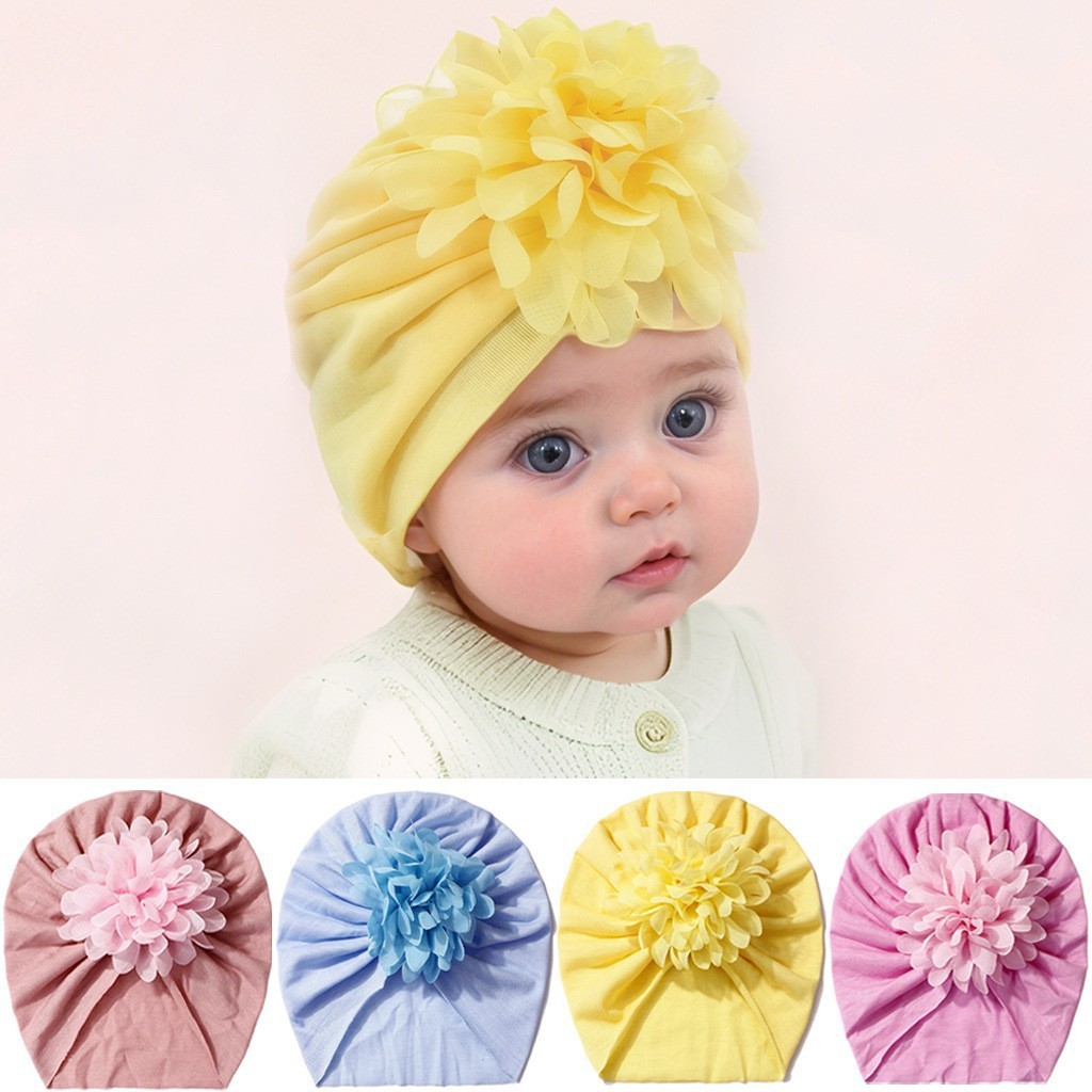 Summer solid color children's comfortable breathable hat