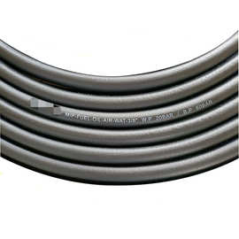 20BAR黑色橡胶气管 6mm 10mm低压水管 光面空气水胶管