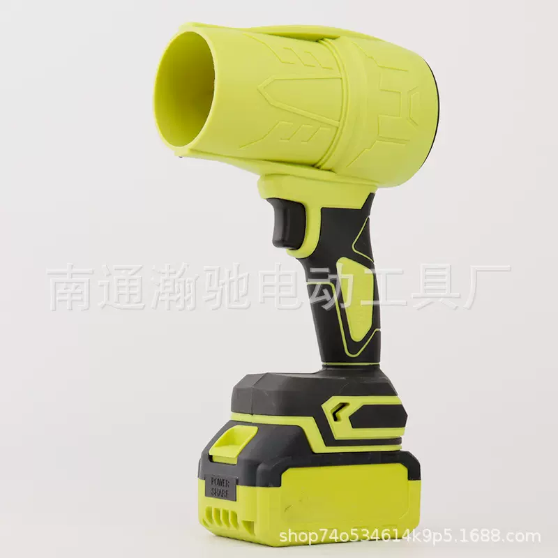 跨境优选无刷涵道暴风机高转速无线吹风机车载吹水吹雪户外鼓风机