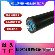 美标电缆UL2501_UL美标认证 多股铜丝电缆生产厂家-电缆报价