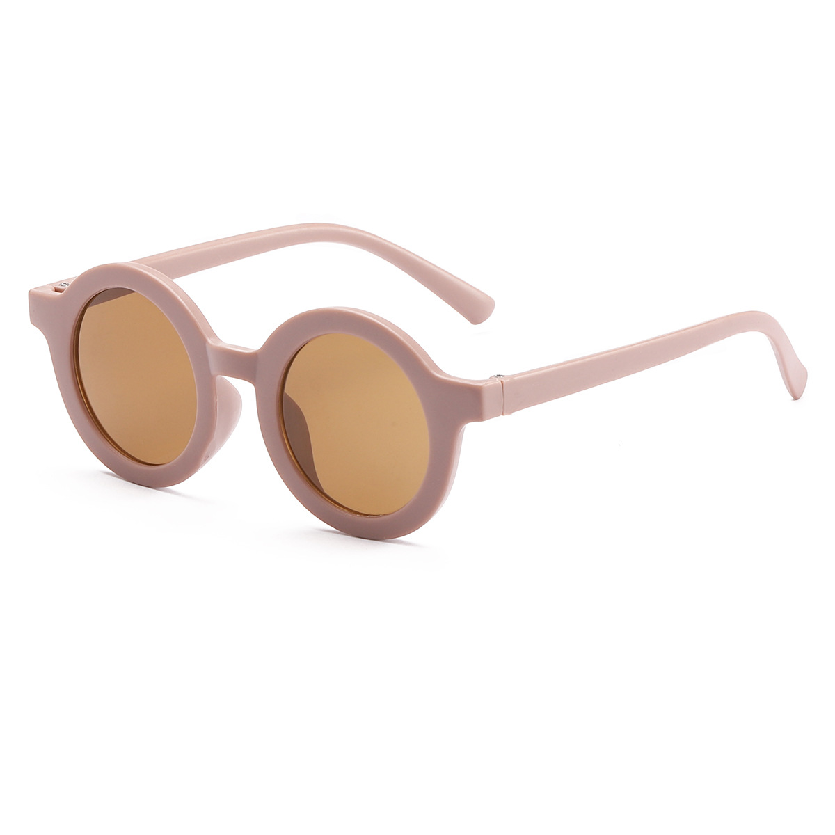 Gafas de sol para niños con montura redonda de moda retro Gafas de sol para bebés Gafas de sol para niños con protección UV 1593