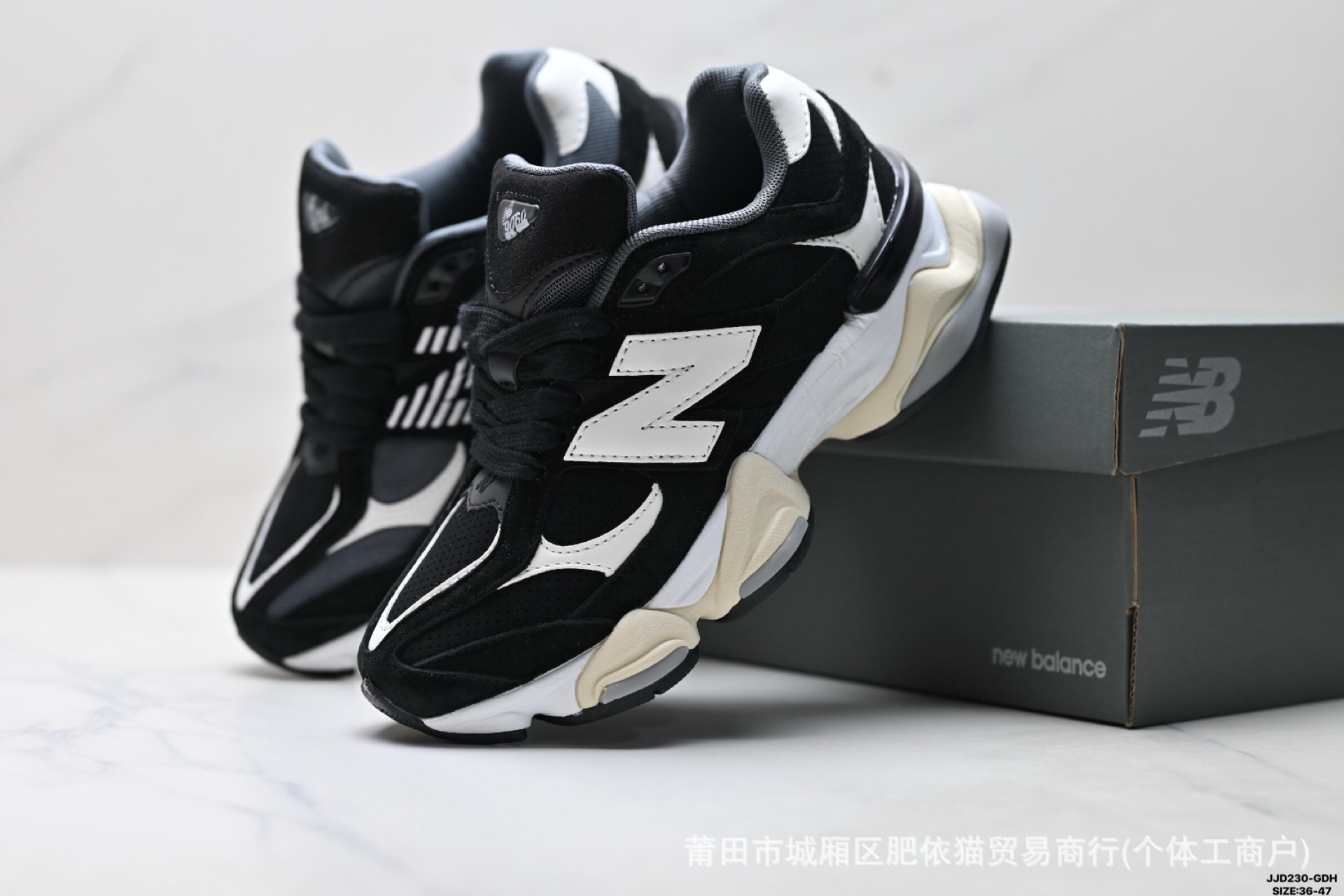 Comercio exterior nb9060 zapatos de papá New bailun Millennium Little Elephant pezuña zapatillas deportivas masculinas y femeninas red running 100 zapatos de correr