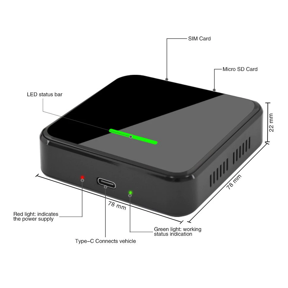 Qualcomm SM6225ANDROID автомобильный блок оригинальный автомобильный кабель бесконтактный CarPlay Android 13 система