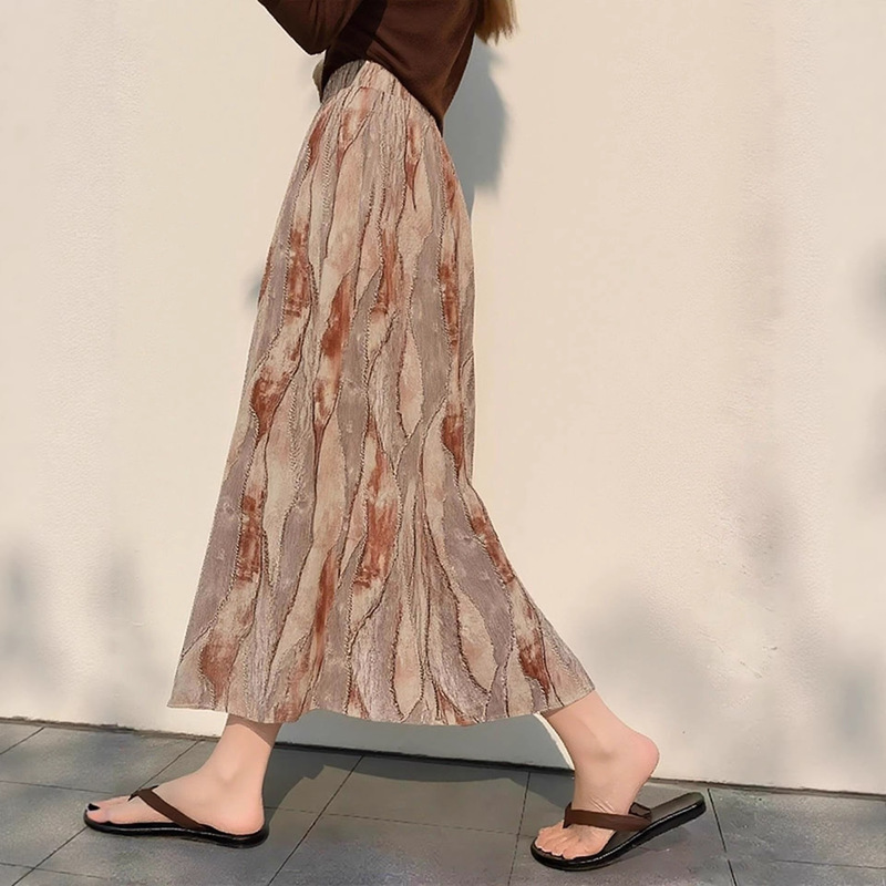Beautiful Skirts for Important Occasions, Super Stylish Winter Wear, High-Waisted, Elegant, Asymmetrical Cut, A-Line Printed Skirt for Women Beautiful Skirts for Important Occasions, Super Stylish Winter Wear, High-Waisted, Elegant, Asymmetrical Cut, A-Line Printed Skirt for Women