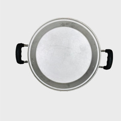 BB4C批發鋁鍋老式家用加厚純手工鑄鋁煎鍋呂烙餅鍋大號煎包子