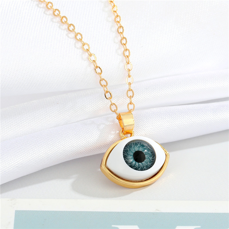 Alloy Material Wholesale Jewelry Fashion Eye Alloy Necklace
