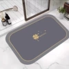 Four-leaf clover light gray