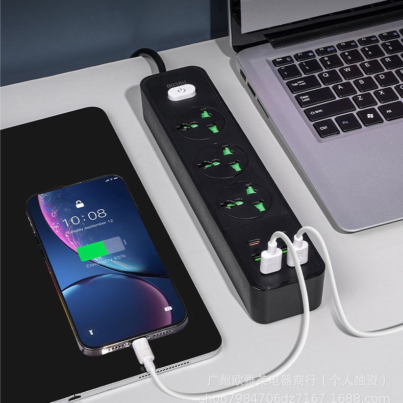 Ventas directas de fábrica de enchufes de carga USB estándar europeo y estadounidenses en el sudeste asiático Tailandia comercio exterior al por mayor transfronterizo