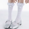 White lace socks