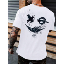C 36395 XO Print 3D Casual Short Sleeve XO ӡ�� 3D ���ж���