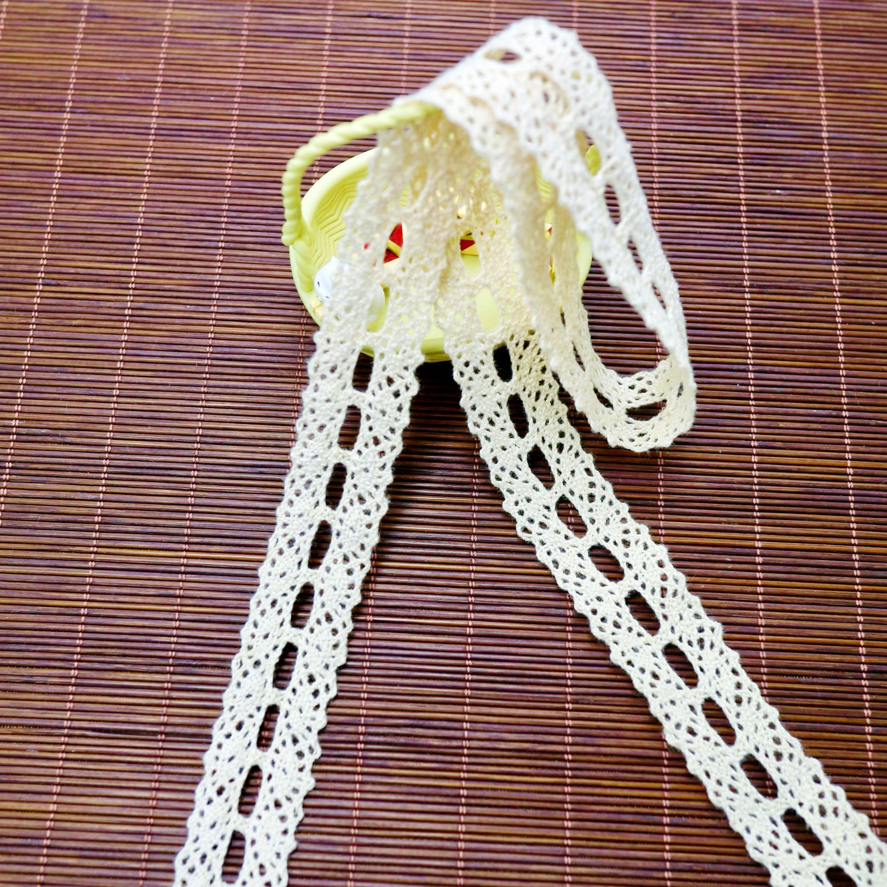 蕾丝棉线花边 童装沙发窗帘连衣裙蕾丝花边辅料花边