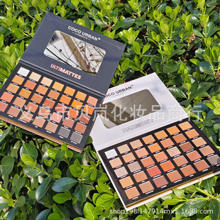 Cross-Border Export New 35-Color Eye Shadow Book Pearlescent Matte Glitter Sequin Makeup Palette Stage Makeup Cos Palette