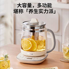 小熊养生壶YSH-D20F3大容量煮茶壶多功能家用烧水壶办公室煮茶2L