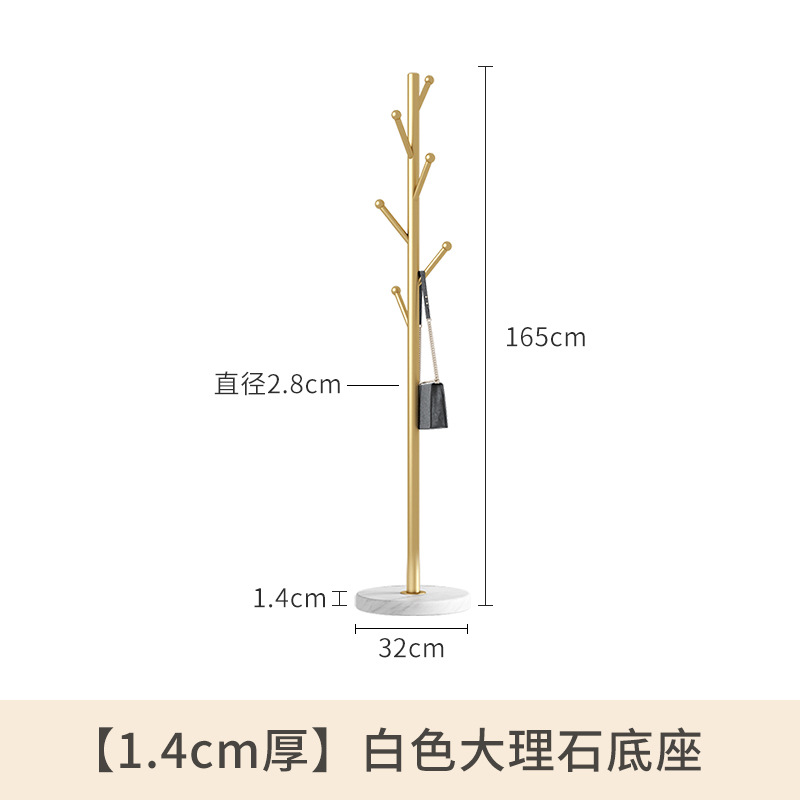 가지 유형 1.4cm 두께 대리석 + 금색 굵은 브래킷