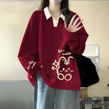 2025�¿���ʽС�����г���ײɫpolo�쳤������Ů����ins��������