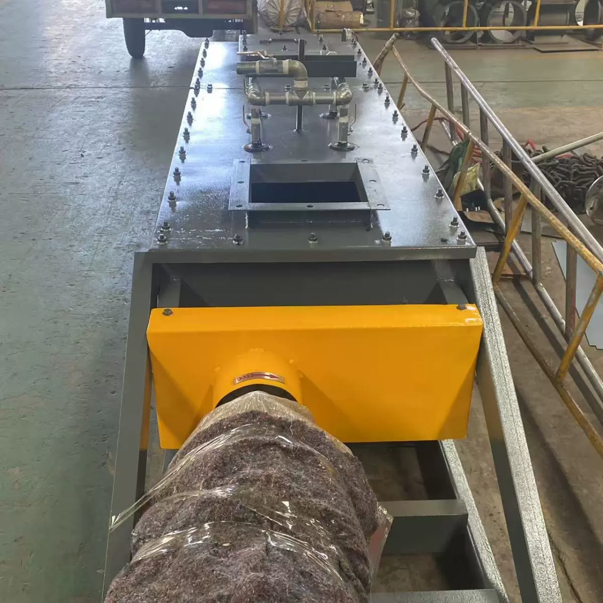 化工厂 双轴粉尘加湿机电厂单轴粉尘加湿机搅拌机输送粉尘加湿机1