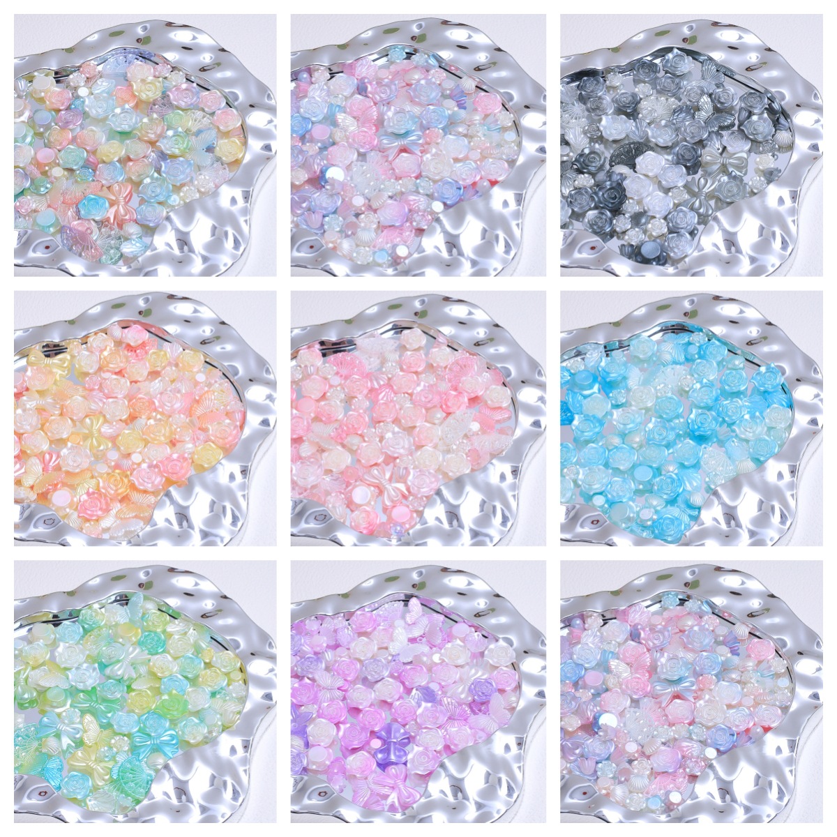 Fantasía barroco mezclado dulce DIY crema pegamento teléfono caso tocado horquilla joyería resina accesorios al por mayor