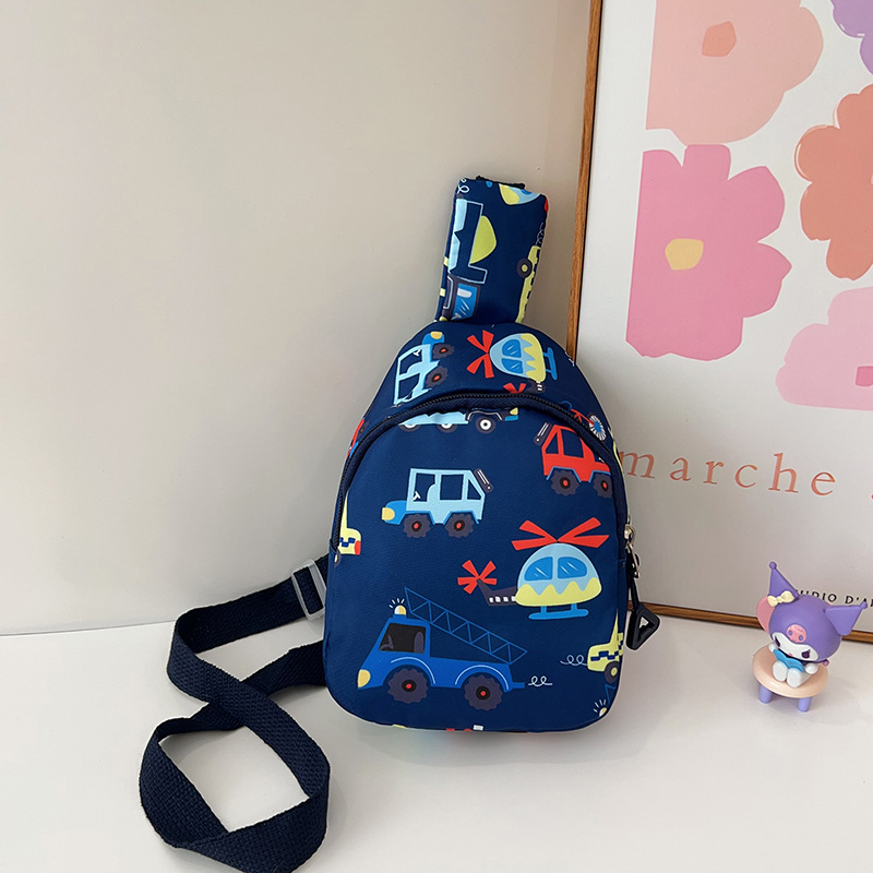 Bolsos de pecho para niños 2025 nuevos dibujos animados lindos bebés de estilo extranjero mochila casual bolsa de cambio accesorios