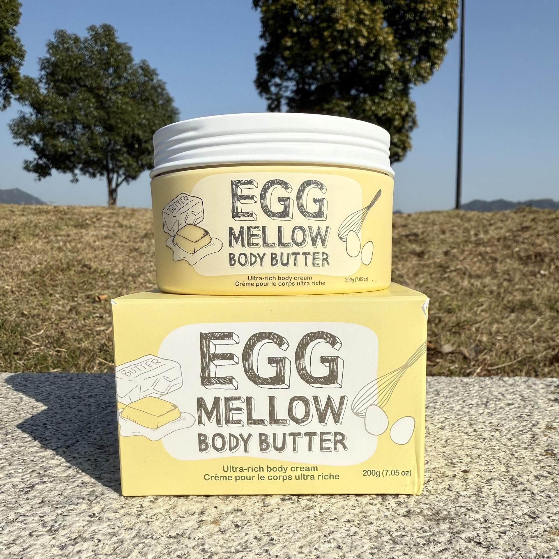 韩国too cool for school涂酷鸡蛋身体乳保湿滋润清爽不油腻200G