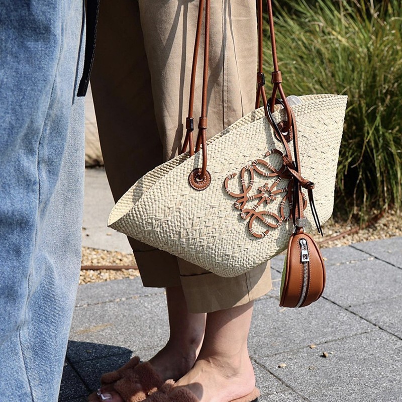 Straw Bag Vegetable Basket 2025 Spring and Summer Vacation Beach Bag Raffia Woven Bag Handbag Brand Straw Bag for Women Straw Bag Vegetable Basket 2025 Spring and Summer Vacation Beach Bag Raffia Woven Bag Handbag Brand Straw Bag for Women