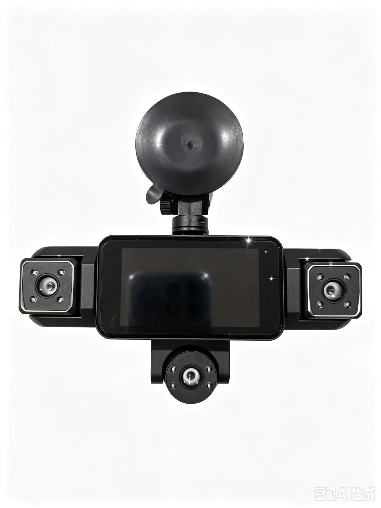 W19-5 lens dash cam, 3.16-inch 1080P HD night vision, five-channel recording, factory-installed camera, 360-degree panoramic view