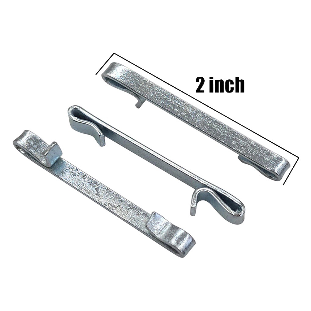 12 Unids temprano pulgadas de largo extremo doble anillo cajón deslizante fijo clip cajón primavera puerta abrazadera