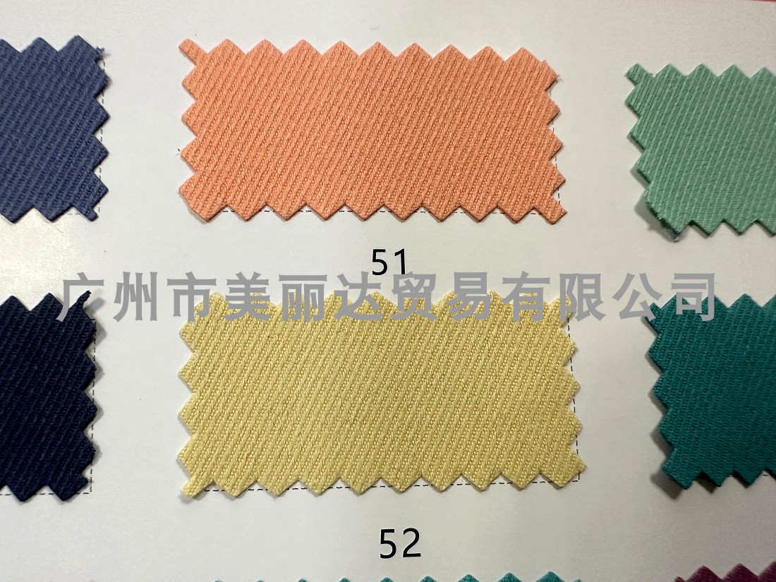 用于衬衫裙装女装裤装等结实双面斜纹防静电仿棉感涤纶布料面料