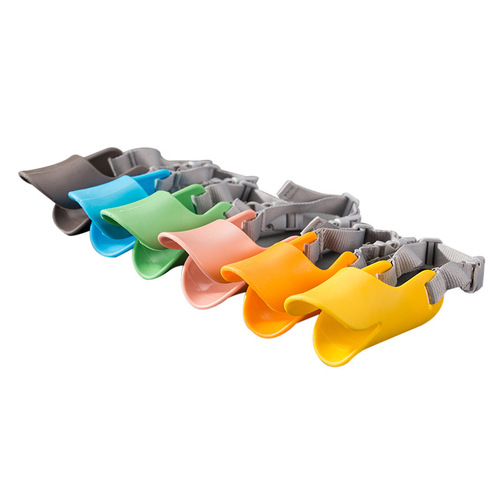 Anti-biting, anti-barking and anti-squawking pet duckbill cover for small dogs, adjustable soft silicone anti-barking device, pet supplies