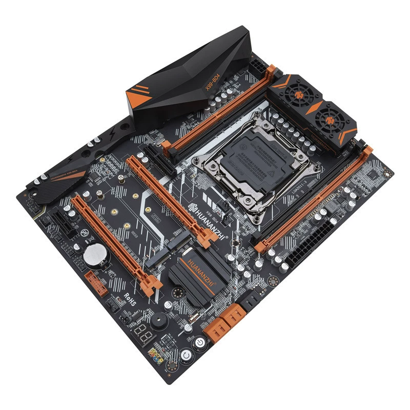 华南金牌 X99-BD4 материнская плата CPU новый память DDR4 2011-3 игла платформа E5 2678V3