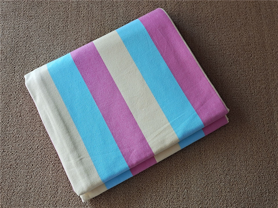 山东老粗布床单加厚纯棉床单单件100棉 棉麻床单枕套三件套被套