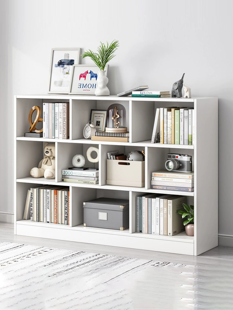 Книжная полка на полку для хранения домашнего книжного шкафа Многослойные шкафы для хранения