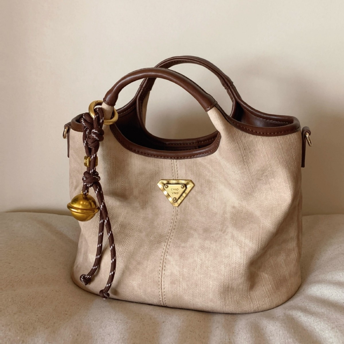 Southern Wind chio2nd Sena liuguang tote bolso para mujeres 2024 nuevo bolso de cercanías bolso de hombro único