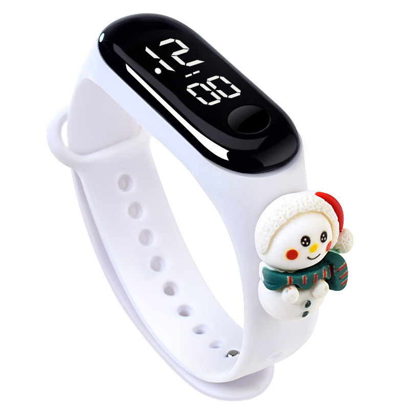 Children Unisex Gender Cute Style Cute Cartoon Buckle Electronic Kids Watches