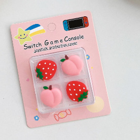 Nintendo Switch donut helado Rocker Cap NS lindo botón Lite Rocker Cap periférico Accesorios