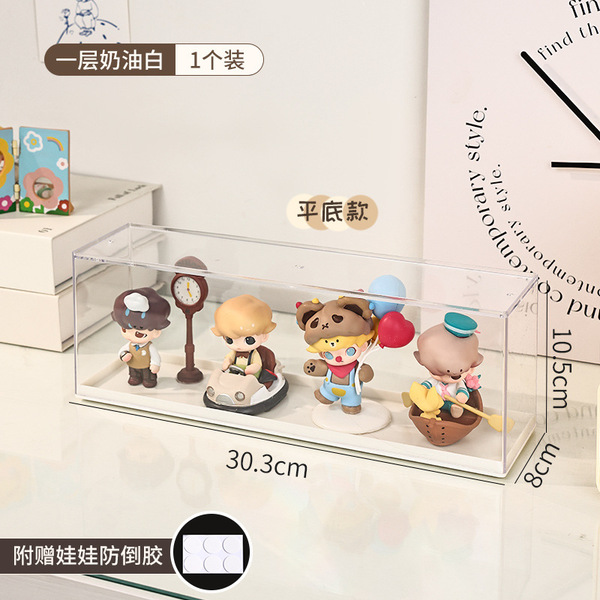 Blind Box Display Cabinet Handmade Display Stand Lego Doll Blocks Bubble Mart Storage Dust-proof Acrylic Storage Box